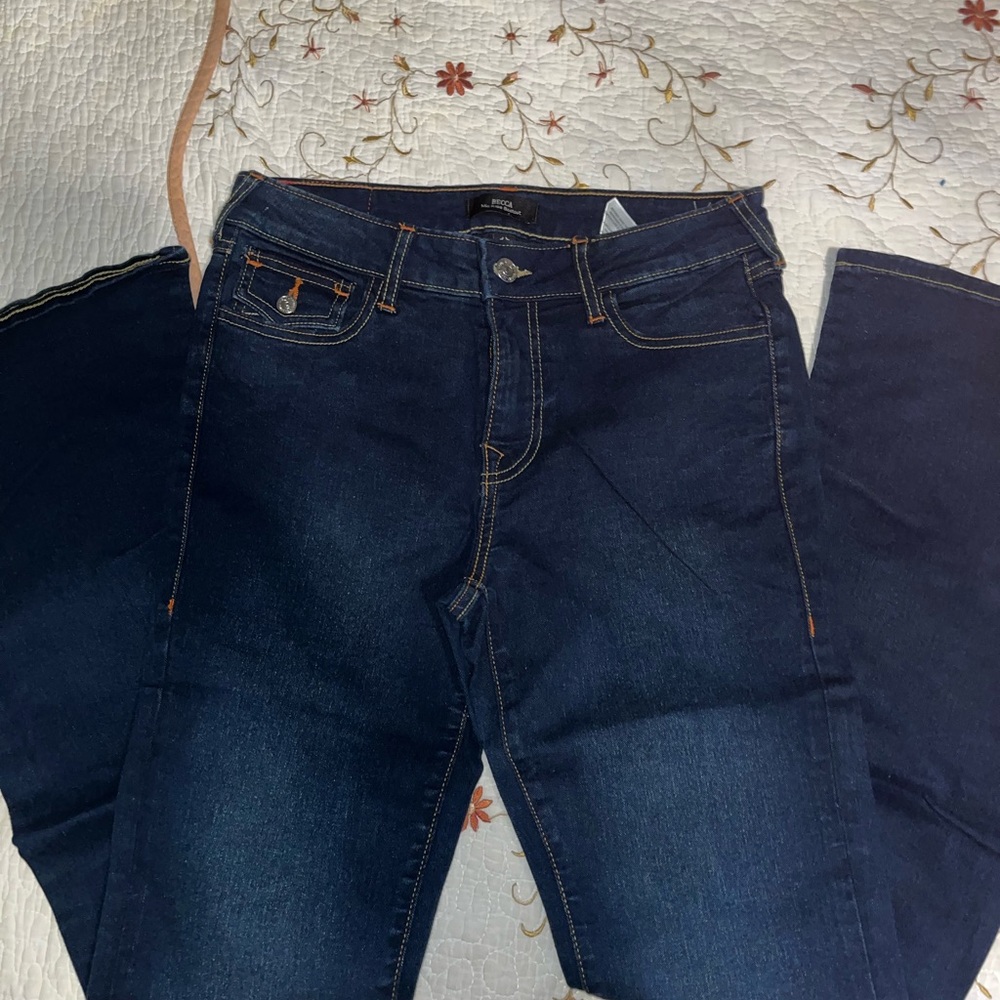 True Religion Women's Deep Indigo Boot Cut Jeans